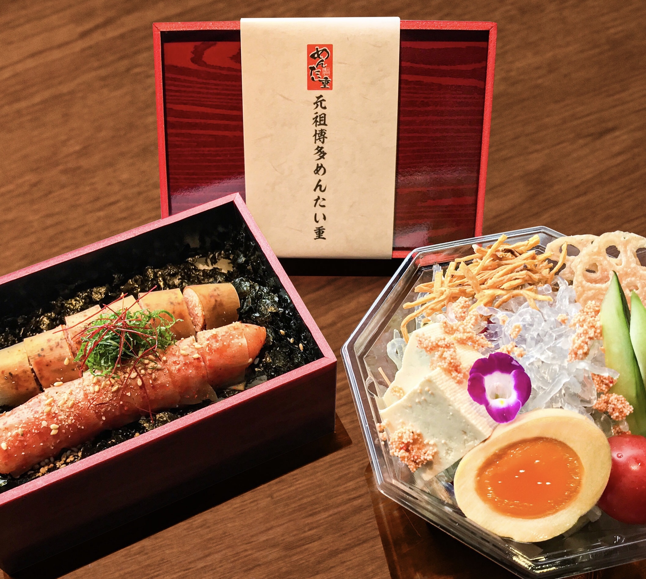 Uber Eats ×めんたい重  元祖博多めんたい重